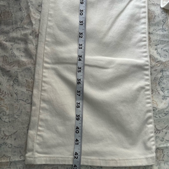 Calvin Klein White Boot Cut Jeans - Picture 7 of 12
